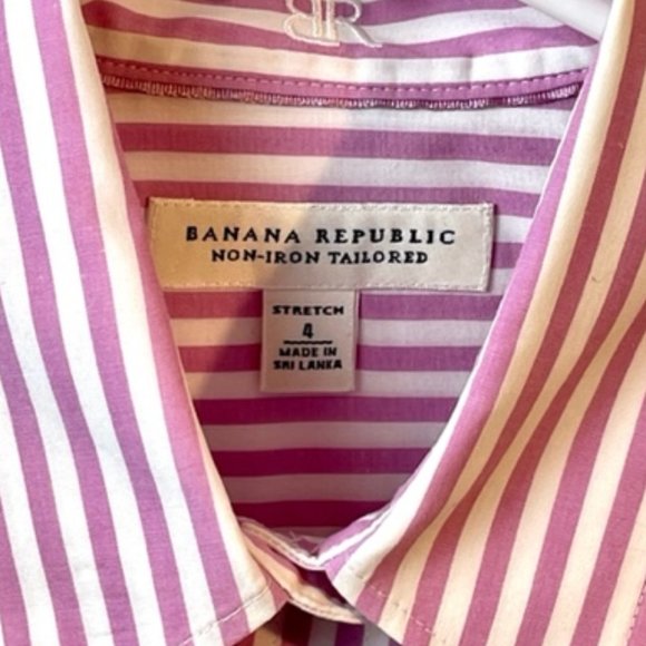 Banana Republic Long-Sleeved Shirt with Tailored Fit - Picture 6 of 9